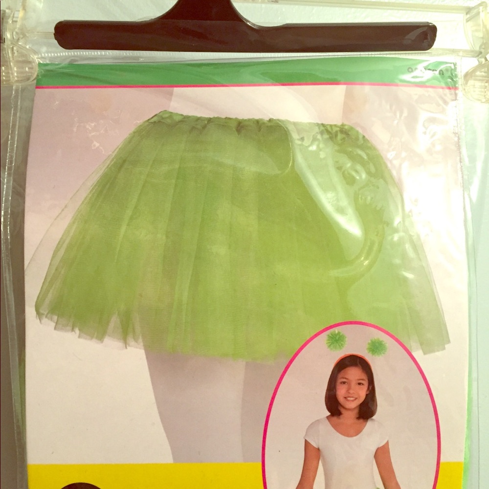 Child’s Lime/Neon Green Tutu S/M